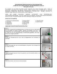 Elektrische Radiator Installatie Instructies - Hudson Reed