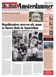 Orgeldraaiers sterven uit, maar ze horen thuis in Amsterdam