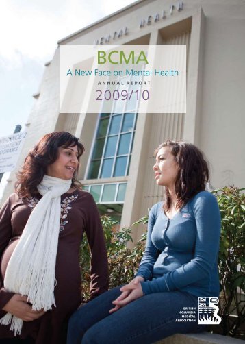 A New Face on Mental Health - British Columbia Medical Association