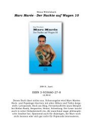 Marc Marée - Der Nackte auf Wagen 10 - amicus-Verlag