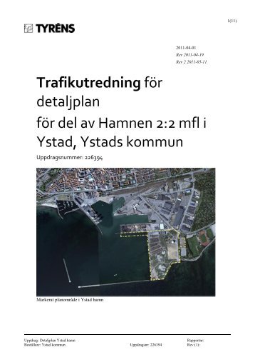 Trafik - Ystads kommun
