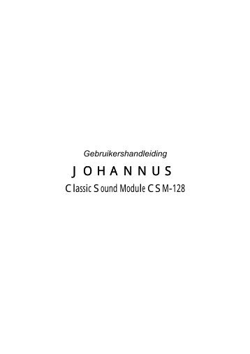 JOHANNUS - S. de Wit & Zn.