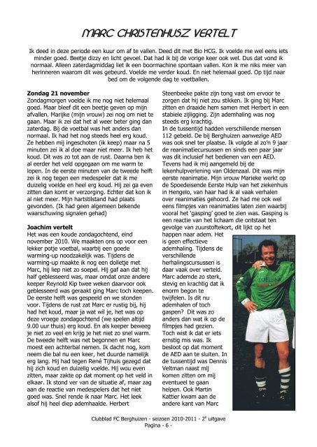 Seizoen 2010-2011 - FC Berghuizen