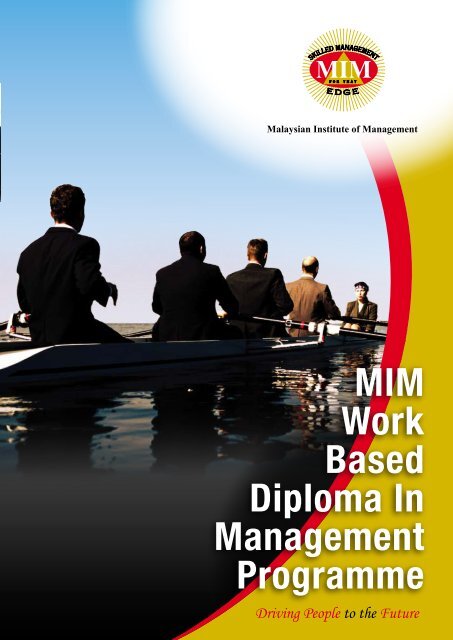 MIM Work Based Diploma - Malaysian Institute of Management