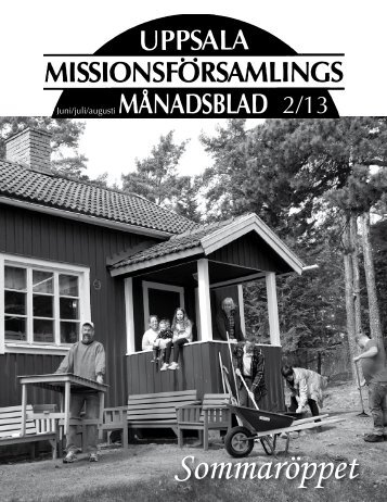 Juni/juli/augusti - Uppsala missionsförsamling