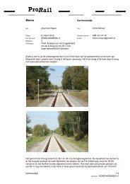 Prorail S boog met 100 km / per uur 8 maart 2013 - tram op het ...