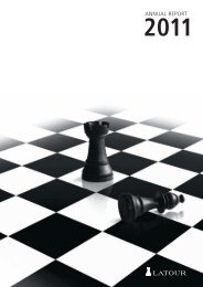 ANNUAL REPORT - Investment AB Latour