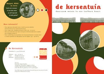 Folder De Kersentuin