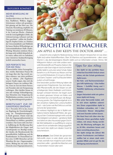 Die Ausgabe 01/2013 - CityGym Torgau