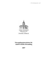 Hela församlingsinstruktionen från 2007 - Adolf Fredriks församling