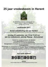 Bekijk het programma - Vredesweek