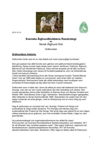 Norsk Älghund Grå - Svenska Älghundklubben