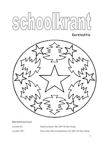 Schoolkrant Kerst - Nldata