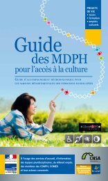 Guide des MDPH pour l'accès à la culture - Cemaforre