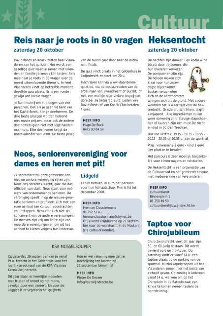 709071_infoblad oktober.indd - Gemeente Zwijndrecht