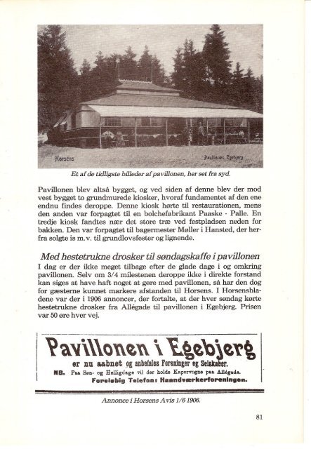 Historien om vandværks søen og den gamle pavillon - Hansted ...