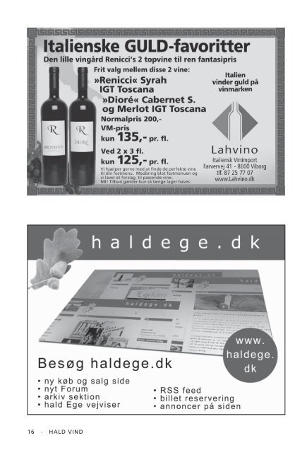 Hald vind nr. 3-2011.indd - Velkommen til Hald Ege