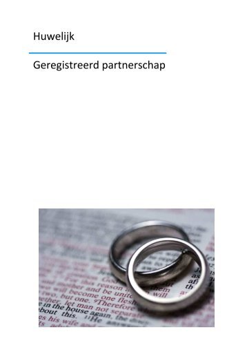 trouwbrochure - Gemeente Menameradiel