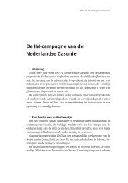 De IM-campagne van de Nederlandse Gasunie - Communicatiedesk