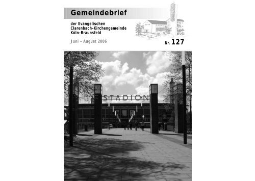 GB_71 (127) - Evangelische Clarenbach-Kirchengemeinde Köln ...