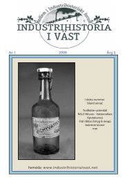 Nummer 1 - Industrihistoria i Väst