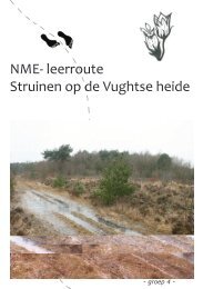 Download hier het boekje van de Vughtse Heide - NME Vught.nl