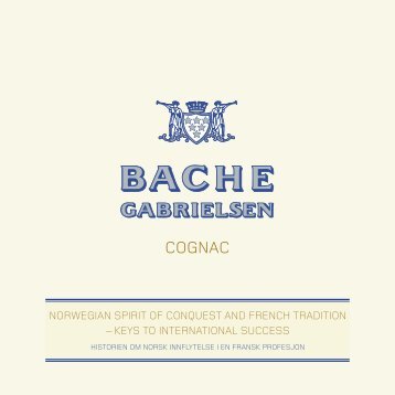 COGNAC - Bache Gabrielsen