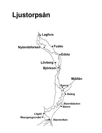 Ljustorpsån - Upplev Ljustorp