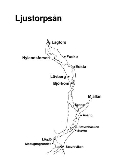 Ljustorpsån - Upplev Ljustorp