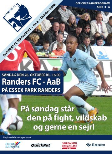 oktober 2008 - Randers FC vs. AaB