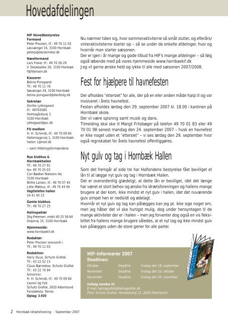 HIF - Hornbæk Idrætsforening
