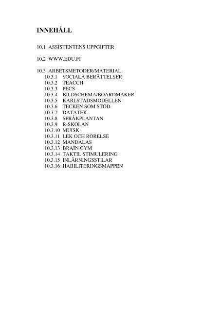 FÖRSKOLA OCH NYBÖRJARUNDERVISNING (pdf) - Speres