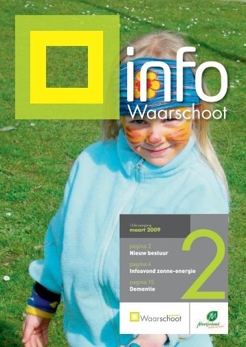 april 2009 - Gemeente Waarschoot