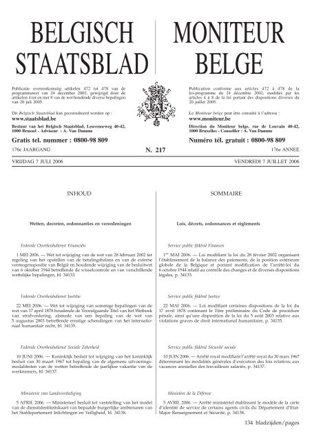 belgisch staatsblad moniteur belge - Compétence universelle