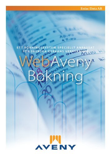 WebAveny Bokning - Eniac Data