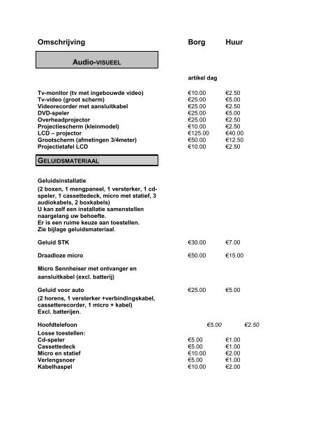 Vademecum - gcr-maasmechelen