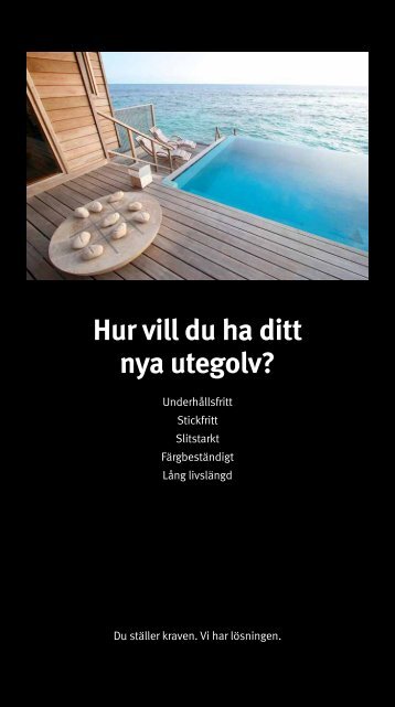 Ny broschyr ute nu. Se vilken trall som passar just dig. - Interwood