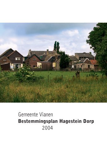 Bestemmingsplan Hagestein Dorp - Gemeente Vianen