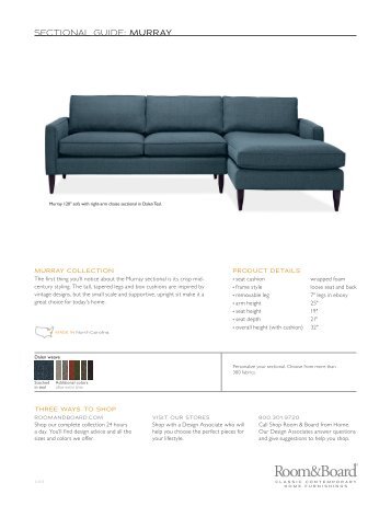 view the Murray Sectional Guide - Room & Board