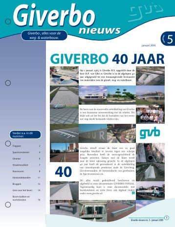 GIVERBO 40 JAAR - Giverbo BV