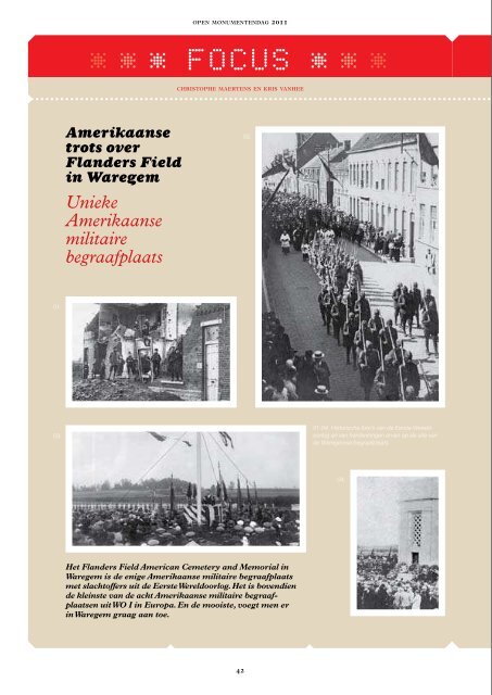 Open Monumentendagbrochure 11 - UiT in regio Kortrijk