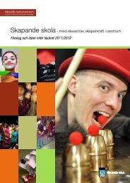 Skapande skola - Västerås kulturcentrums