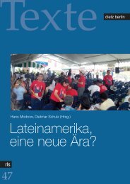 Lateinamerika, eine neue Ära? - Rosa-Luxemburg-Stiftung