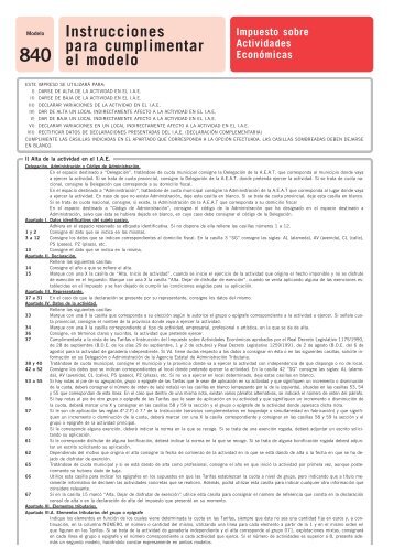 Instrucciones para cumplimentar el modelo 840. - CUNEF emprende