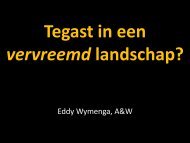 samenvatting van de presentatie - Altenburg & Wymenga ecologisch ...