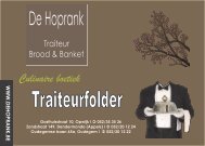 Traiteurfolder 2012-2013 - De Hoprank