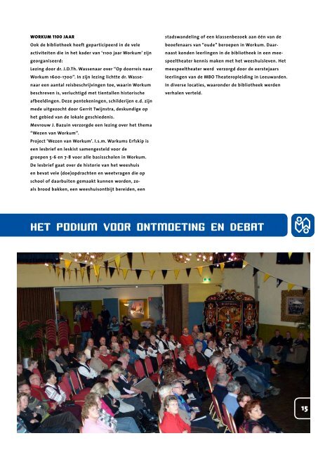 jaarverslag 2007 - Openbare Bibliotheek Opsterland - Ontdekdebieb ...