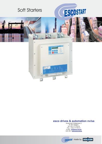 Soft Starters - Esco Drives & Automation