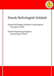 Årsrapport 2010 - Dansk Nefrologisk Selskab