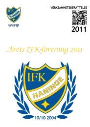 VB2011_webb - IFK Haninge